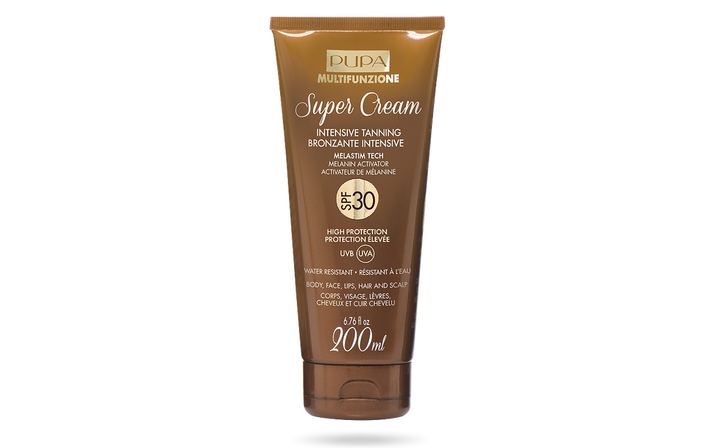 Super Cream   Intensive Tanning SPF 30 - PUPA Milano image number 0