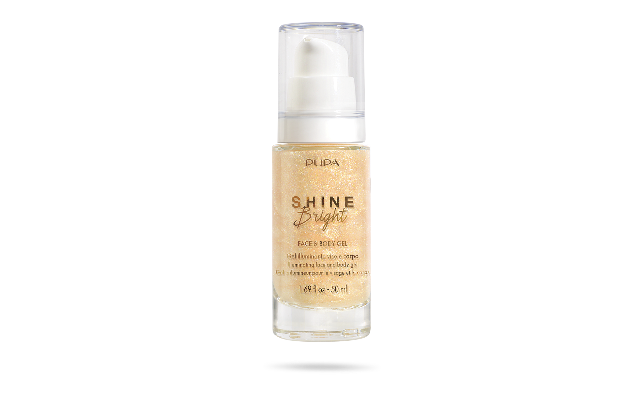 Shine Bright Illuminating Face & Body Gel - PUPA Milano