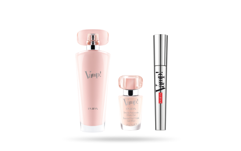 Vamp! Pink Eau De Parfum 50 ml + Mascara and Nail Polish - PUPA Milano