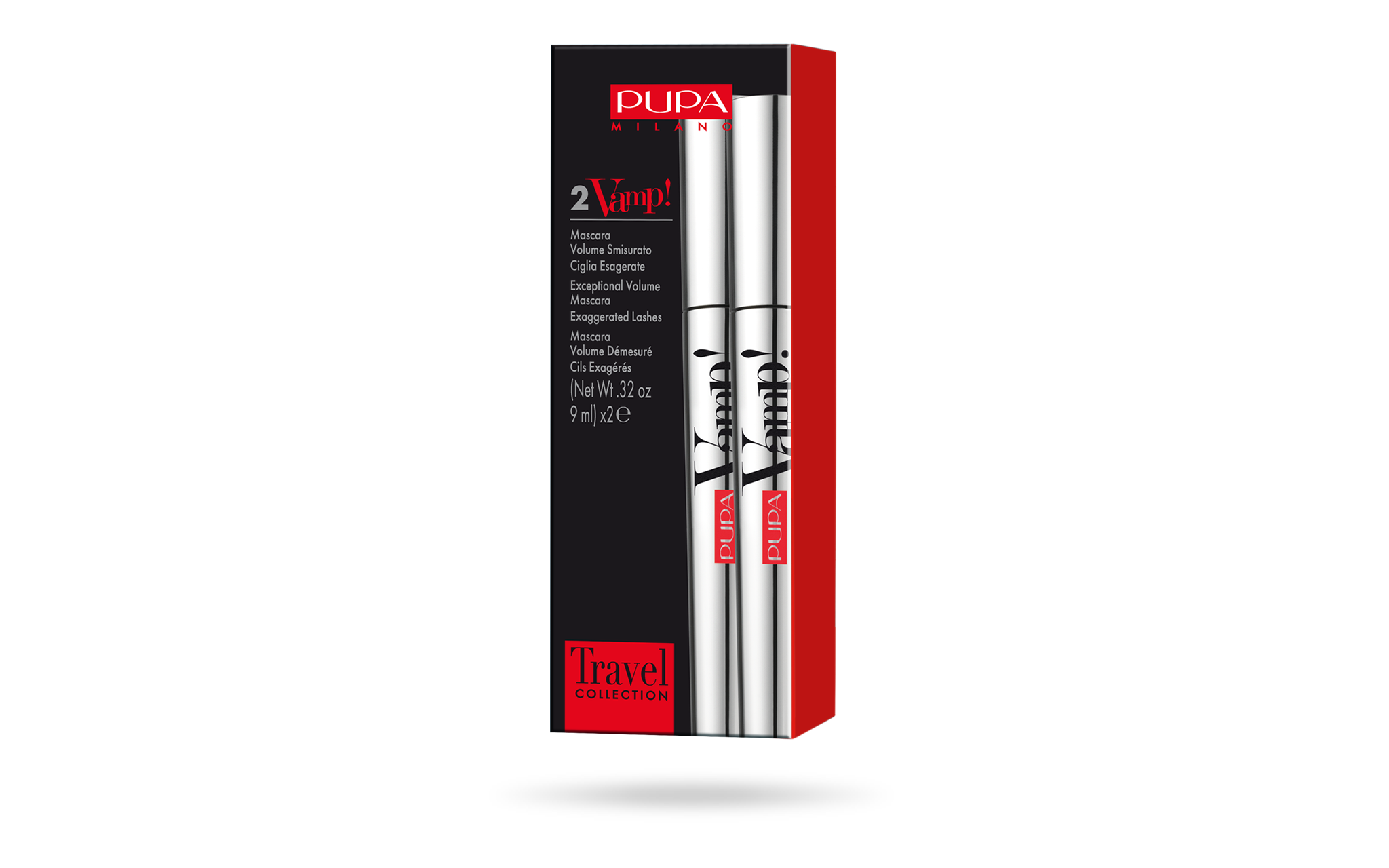 Mascara Vamp! (Kit 2 pieces) - PUPA Milano